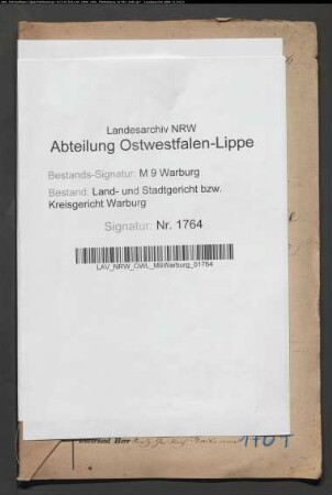 Erblasser: Tacke, Marie Eve: Laut Totenschein ist Marie Tacke in der Nacht 7./8.11.1856 um Mitternacht gestorben.