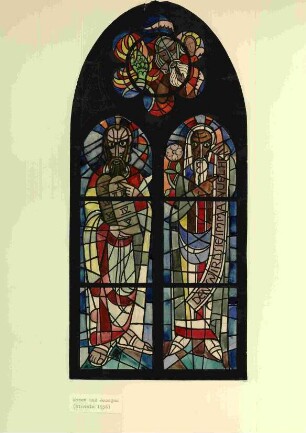 Entwurf für ein Glasfenster in der Evangelischen Kirche in Rinteln