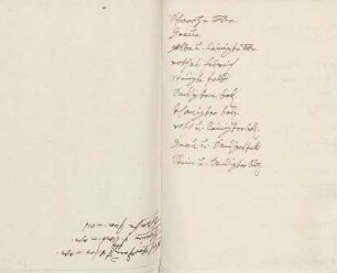 Agrarwirtschaftliche Notizen von Karoline Luises Hand.
