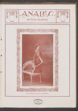 [Fotografía de] Señora Eleonora Victorica de Gurméndez