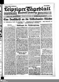 Leipziger Tageblatt und Handelszeitung : Amtsblatt des Rates und des Polizeiamtes der Stadt Leipzig