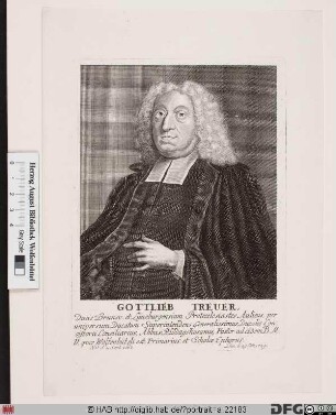 Bildnis Gottlieb Treuer