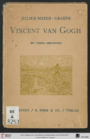 Vincent Van Gogh : mit 40 Abbildungen und dem Faksimile eines Briefes