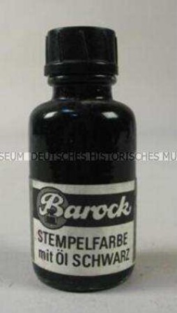 Flasche Stempelfarbe "Barock"