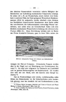 Chinesische Pumpe bei Gilmore am Gletscherbach (Nome).