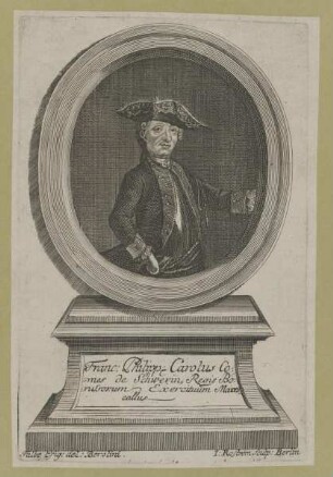 Bildnis des Franc Philippe Carolus de Schwerin