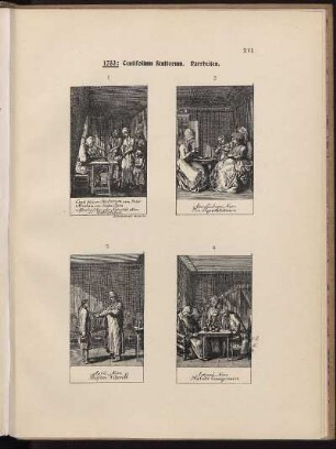 1783: Centifolium Stultorum. Narrheiten. [Abbildungen]