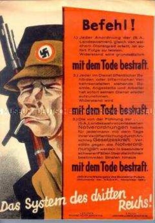 Wahl-Propagandaschrift in Auseinanderstzung mit der NSDAP (Landtagswahl in Preußen?)
