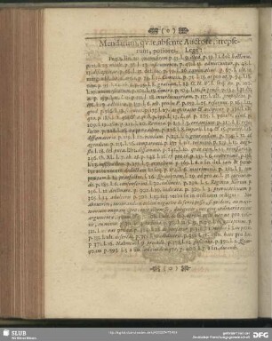 Mendarum, quae, absente Auctore, irrepserunt, potiores
