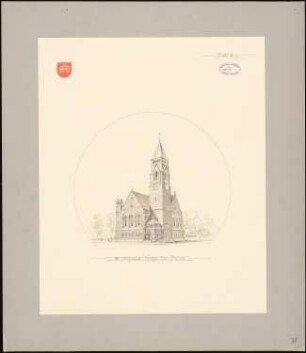 Michaeliskirche, Bremen: Perspektivische Ansicht