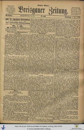 03.04.1892 (Erstes Blatt)