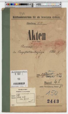 Zahlungsanweisungen f. Angestellte: Bd. 4 a