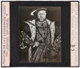 Hans Holbein d. J.: König Heinrich VIII. Windsor Castle (Stoedtner-Nr. 26146)