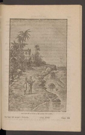 La casita estaba a la orilla del mar... - [Ilustración]