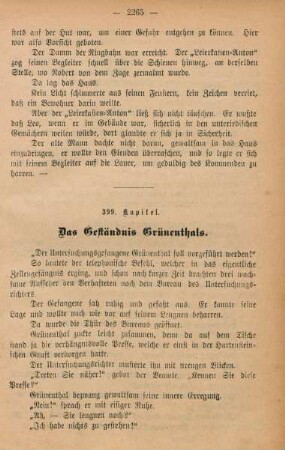 399. Kapitel. Das Geständnis Grünenthals