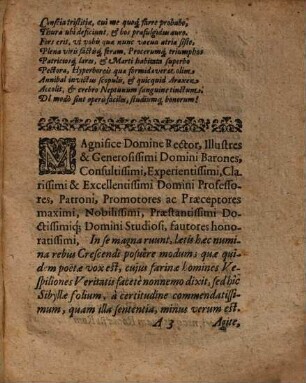 Oratiuncula De Ruina Nobilitatis Romanae : scripta & dicta in Incluto Noricorum Athenaeo
