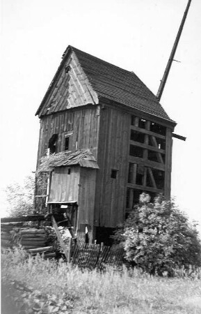 Vetschau/Spreewald-Raddusch. Bockmühle, ruinös