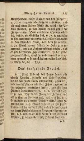 255-263, Das funfzehnte Capitel. - Das sechszehnte Capitel.