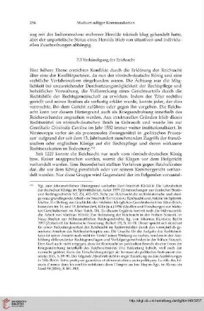 7.3 Verkündigung der Reichsacht