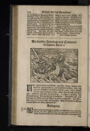 Am vierten Sonntage nach Epiphaniä/ Evangelium Matth. 8.