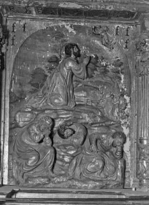 Seitenaltar: Christus am Ölberg