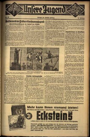 Zweite Ausgabe vom Mittwoch, den 20. Februar 1935.