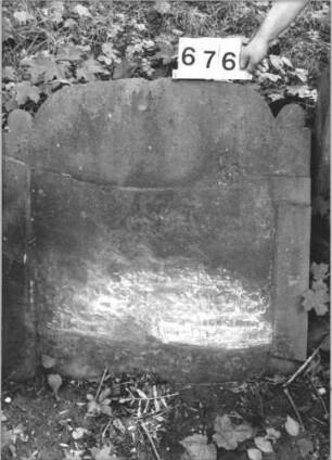 Grabstein 676
