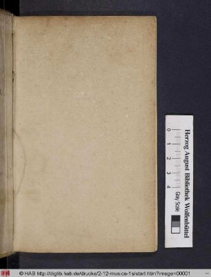 Synopsis Musicæ Novæ Omnio Veræ atque Methodicæ Vniversæ