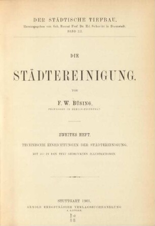 2: Technische Einrichtungen der Städtereinigung