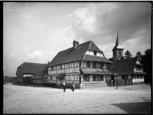 Beiertheim Ortsteil (Breite Straße) Fachwerkhäuser