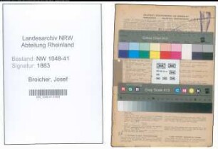 Entnazifizierung Josef Broicher , geb. 27.02.1913 (Nieter)