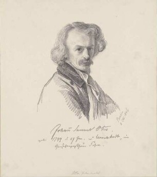 Bildnis Otto, Johann Samuel (1798-1878), Maler
