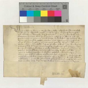 Dem Propste zu St. Johannis Magister Johannes Koller präsentieren Bürgermeister und Ratsmannen für eine Vikarie am Kreuzaltar zu St. Johannis, erledigt durch die Eheschließung ihres Secretärs Nicolaus Kerstens, den Halberstädter Cleriker Joh. Schulten [lat].