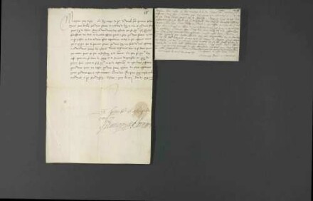 Verwendung Herzog Christophs von Württemberg für König Heinrich II. von Frankreich am kaiserlichen Hof.