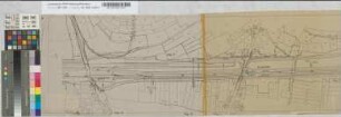 Geschlossenhalten der Schranken (Anrufschranken) am Feldwegübergang in km 99,235 der Bundesbahnstrecke Hagen-Siegen: Lageplan, M. 1:1.000 Stnr.: 51, Iwü, Bunr.: 105, Blnr.: 1