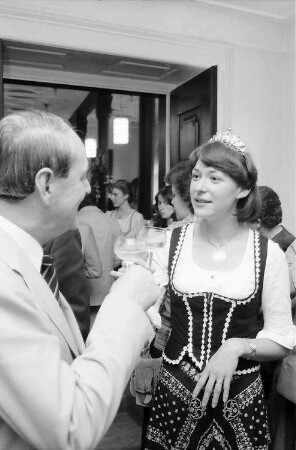 Freiburg: Wahl der Badischen Weinkönigin 1977