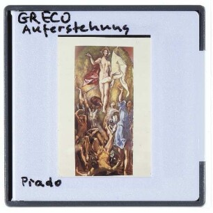 Greco, Die Auferstehung