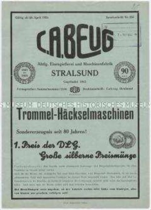 Trommel-Häckselmaschinen