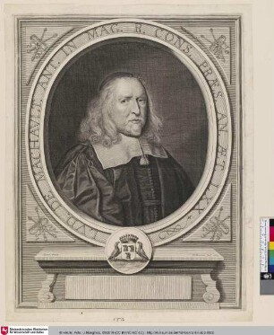 LVD. DE MACHAVLT, ANT. IN MAG. R. CONS. PRÆS. AN. ÆT. LXX [Ludor de Machault]