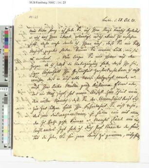 Brief an Franz Claudius