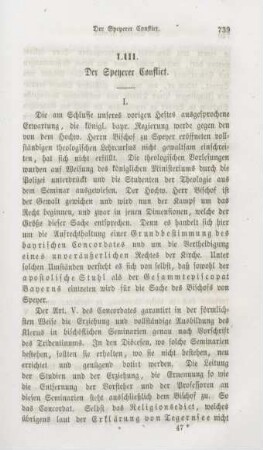 739-746 Der Speyerer Conflict