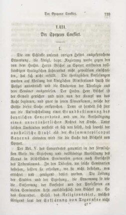 739-746 Der Speyerer Conflict