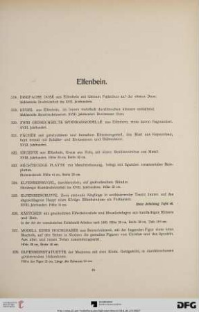 Elfenbein (Nr. 518-553)