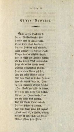Eilfte Romanze