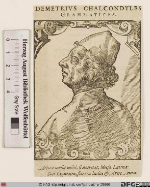 Bildnis Demetrios Chalkondylas