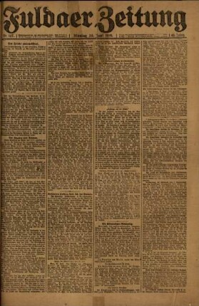 Ausgabe vom Montag, den 30. Juni 1919.