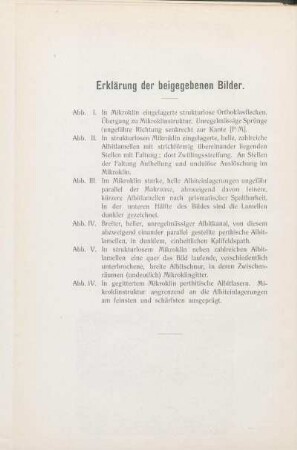 Erklärung der beigegebenen Bilder.