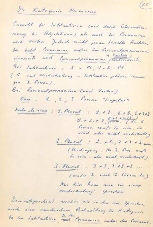 65-78, Numerus