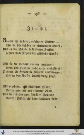 Flucht.
