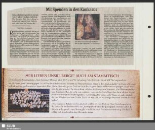 Mit Spenden in den Kaukasus